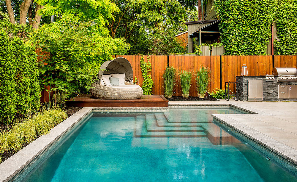 6 idées de clôture pour votre piscine creusée - Du jardin dans ma vie
