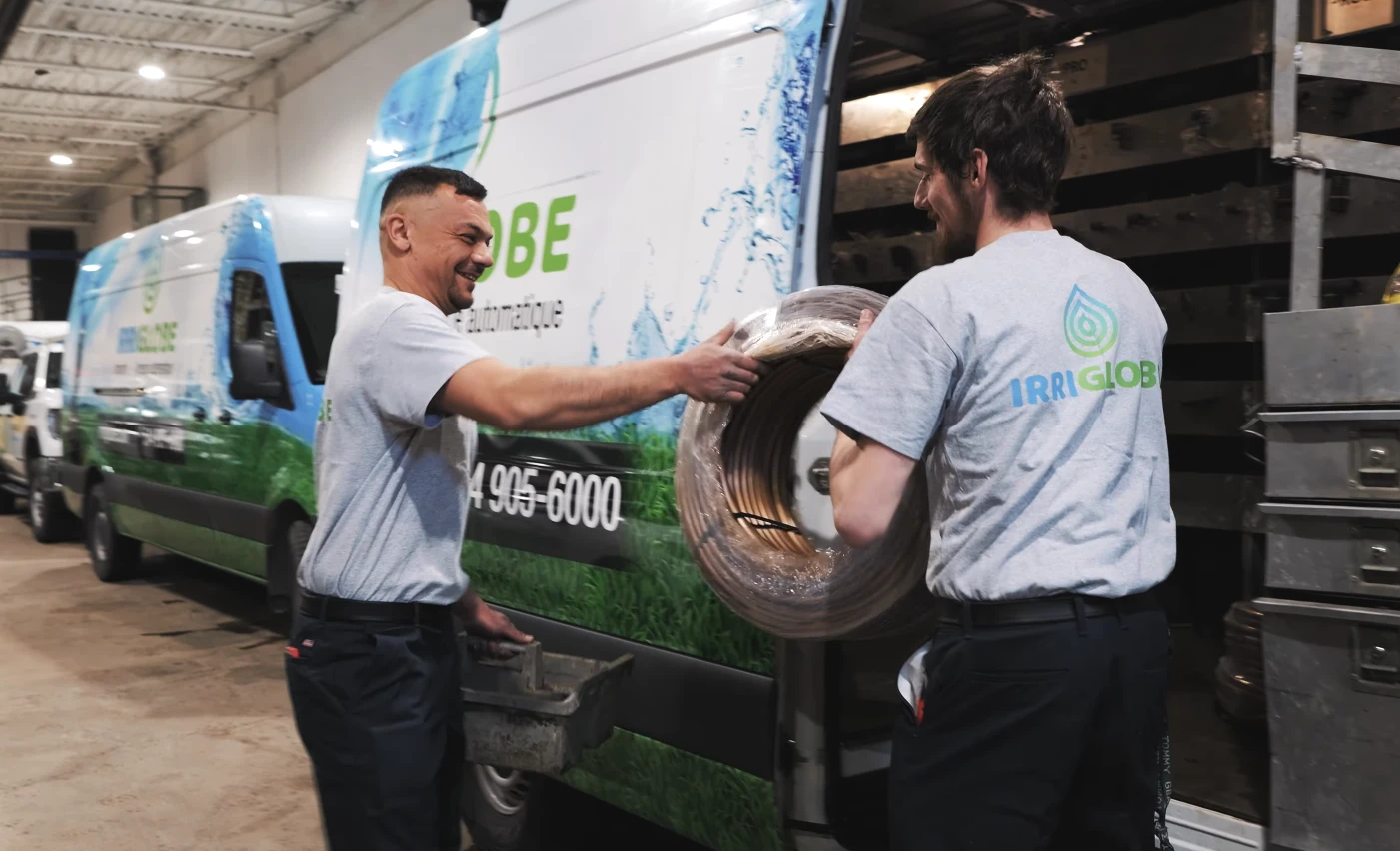 Irriglobe - Chantier